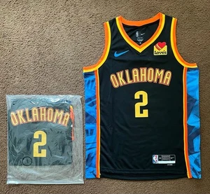 Shai Gilgeous-Alexander Oklahoma City Thunder City Edition Jersey (Men’s M) - Picture 1 of 7