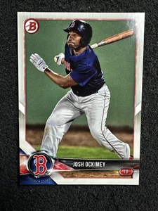 JOSH OCKIMEY 2018 Bowman Baseball QTY #BP34 Boston Red Sox - Picture 1 of 2