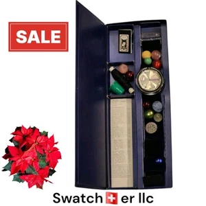 Swatch watch Bottone PWK153PACK 1991 Christmas Specials Limited Edition NEW - Picture 1 of 8