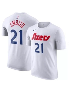 Camiseta Nike Adult City Edition Philadelphia 76ers Joel Embiid #21 Talla XL Nueva - Imagen 1 de 7