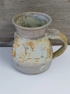 Handmade Natural Color Stoneware Pottery Mug - Picture 1 of 6