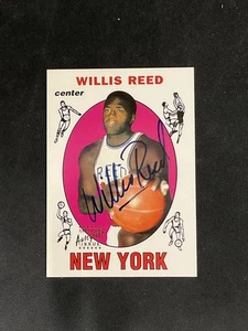 1996-97 Topps Stars #37 Willis Reed New York Knicks Como Nuevo En Tarjeta Automático - Imagen 1 de 2