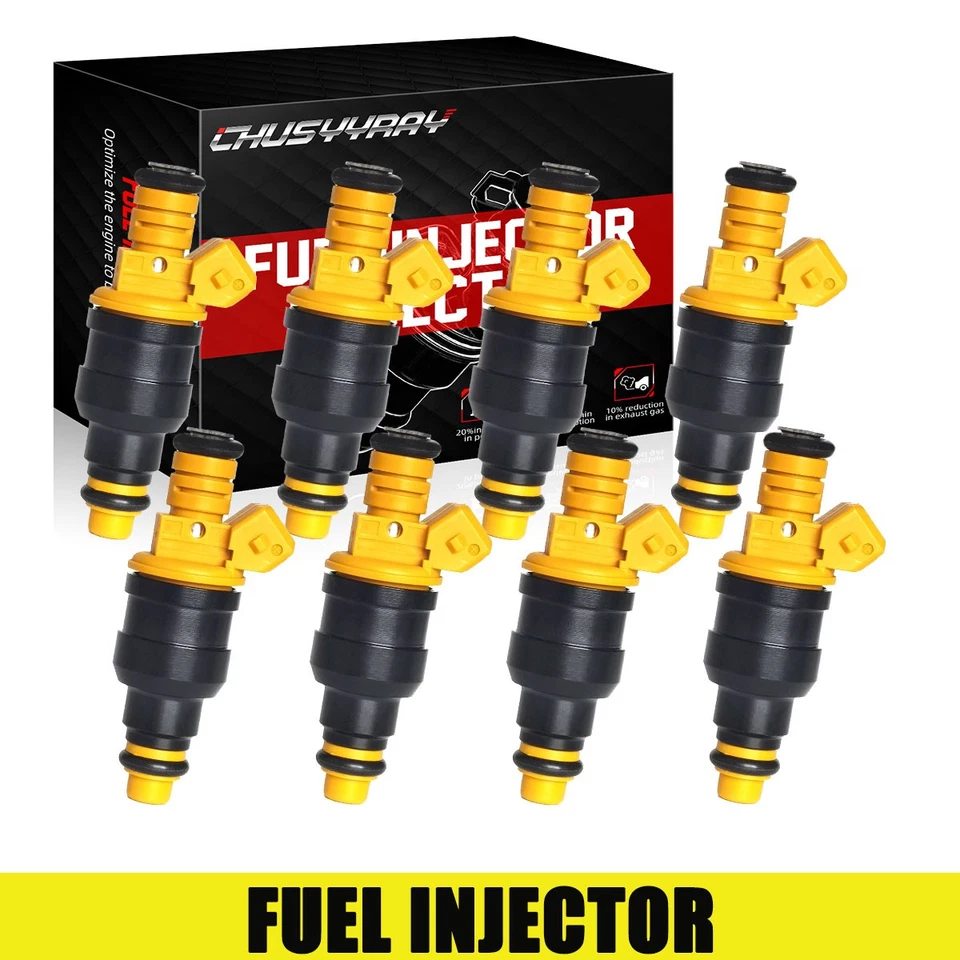 8x Inyectores de combustible de actualización originales para Ford Econoline Super Duty 1997-98 5,4 L V8 Foto 1 de 4