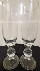 2 Nuovo Italien Offizielles Sektglas des dritten Jahrtausends klare Flöten - Bild 1 von 10