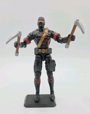 G.I. Joe 2005 BLACK DRAGON NINJA (V2) Cobra Ninja Warrior 3.75" Figure W/Weapons - Image 1 of 4