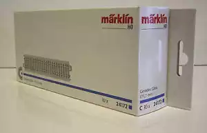 MARKLIN 24172 HO 10 Straight C-Tracks - 1 box - NEW - Picture 1 of 1