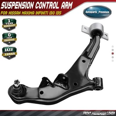 Front Right Lower Control Arm w/ Ball Joint Assembly for Nissan Maxima Infiniti - Imagem 1 de 4