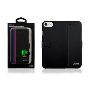 BMW FOLIO CASE TRICOLOR PER IPHONE 7 NERO - Foto 1 di 1