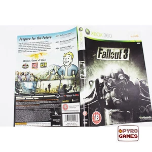 Fallout 3 - Cover/Insert (No Game) - Microsoft Xbox 360 - PAL - Picture 1 of 1