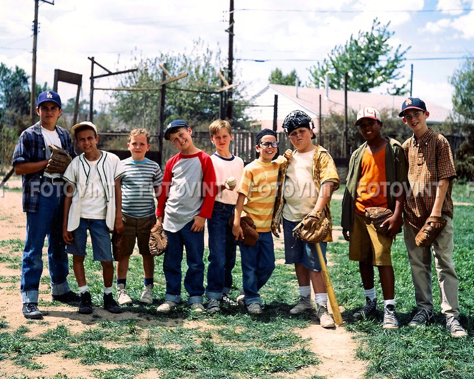 Fotografía de béisbol 8x10 11x14 11x17 (SL1) The SANDLOT Photo Picture MOVIE CAST Foto 1 de 1