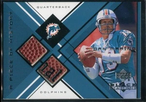 1999 Dan Marino Football Relic UD Black Diamond A Piece of History #DM Dolphins - Picture 1 of 3
