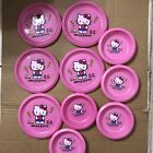 Lot de 10 Zak Design 1976-2013 Sanrio Hello Kitty Mix 5 assiettes et 5 bols en plastique