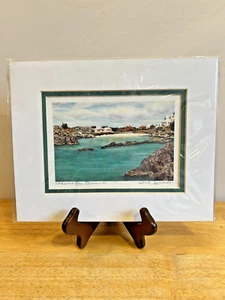 Tobacco Bay, Bermuda' - Anita Symonds 10X8 signierter Druck ungerahmt versiegelt - Bild 1 von 2