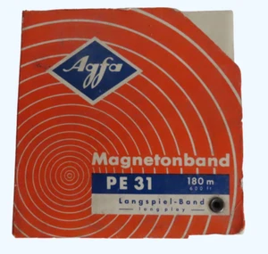 BANDE MAGNETIQUE AGFA PE 31 180M - Picture 1 of 2