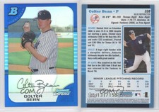 2005 Bowman Chrome First Year Blue Refractor /150 Colter Bean #330 Rookie RC