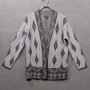 Suéter cárdigan delantero abierto Lucky Brand para mujer grande mezcla de lana suroeste - Imagen 1 de 11