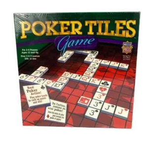 Poker Tiles Board Game for two to four players New, Sealed in Box never opened - Picture 1 of 7