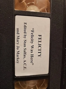 MEGA RARE FELICITY FYC VHS VIDEO KERI RUSSELL Sent to EDITOR PEER GROUP 1999 - Picture 1 of 3