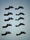 10 x Boba Fett EE-3 black blaster rifle Mandalorian minifigure starwars for Lego