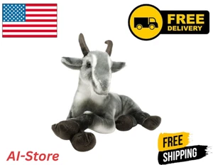 Patrick the Pygmy Goat Plush 18 Inch Large Stuffed Animal Soft Toy Gift - Picture 1 of 5