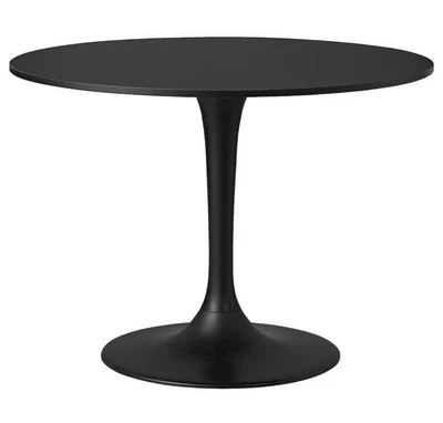 Черный круглый стол Ikea Docksta - Изображение 1 из 4
