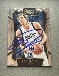 DIRK NOWITZKI 2015-16 Panini Select w/ AUTOGRAPH Dallas Mavericks - Picture 1 of 2