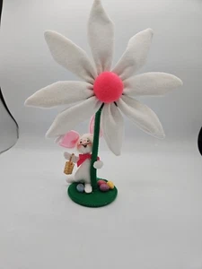 Annalee EASTER BLOOMIN’ BUNNY Puppe 8,5 Zoll Deko Osterhase Eierkorb 2009 - Bild 1 von 6