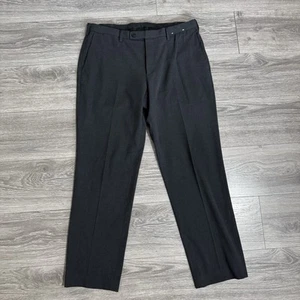 Uniqlo Men Dark Gray Dress Pants Trousers Size 35x34 in - Picture 1 of 13