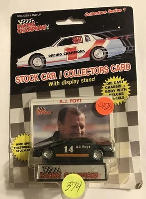 1989 #14 A.J. FOYT SERIE 1 - NEUMÁTICO DE PLÁSTICO - OLDSMOBILE #374             Foto 1 de 2