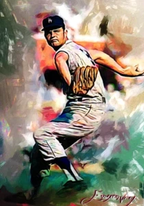Don Drysdale 2018 Artist Signed Limited Edition Print Card 30 of 50 - Picture 1 of 4