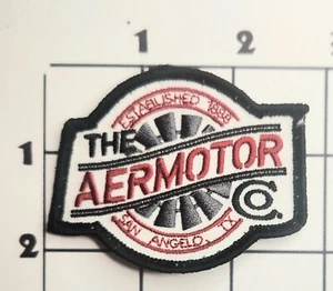 The Aeromotor Co. Patch San Angelo Texas Embroidered Sew On Uniform - Picture 1 of 1