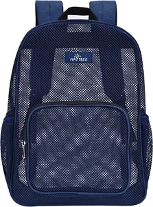 Backpack Travel School Mesh Book Bag Large Capacity Outdoor Kids Bag Girls Boys - Picture 1 of 6