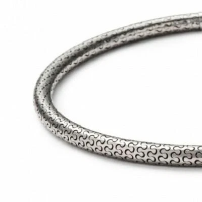 Gargantilha colar de aço inoxidável colar corrente monomania 38 cm 41173 - Imagem 1 de 2