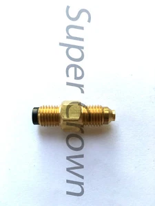 Einweg Schmier Messing Dosier Rückschlagventil 4mm Inline Stecker PSS 3 Showa AJB 3   - Bild 1 von 2