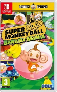 Super Monkey Ball Banana Mania Launch Edition Nintendo Switch NEW - Picture 1 of 2