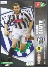 PANINI COCA-COLA CHAMPIONSHIP 2008- #275-WEST BROMWICH ALBION-CRAIG BEATTIE