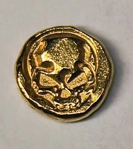 1 Gramm massiver 24kt Gold Totenkopf Barren 999,9 reiner Feinbarren kein Schrott - Bild 1 von 10