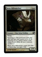 1x FOIL Aven Riftwatcher EX Planar Chaos Commander Mtg Magic EDH 1x x1