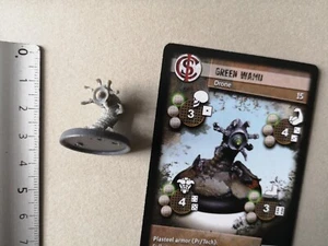 GREEN WAMU ROBOT MINIATURE + ENG CARD /ESCAPE REBELLION/REVOLUTION/EDEN/M359 - Picture 1 of 1