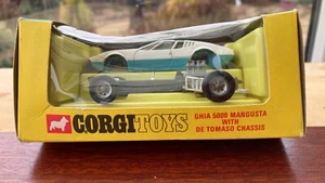 CORGI TOYS NEAR MINT 1969 GHIA 5000 MANGUSTA No.271 IN ORIGINAL BOX NOT RE-ISSUE - Picture 1 of 13