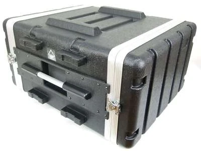 Kunststoffrack Case 6 HE 19" Flightcase Hartschalenrack Effektrack ABS ROADINGER - Bild 1 von 4