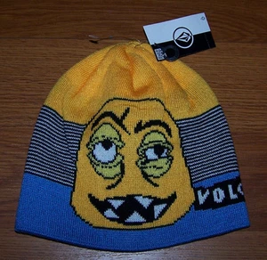 One Size Boys Youth Volcom Beanie Hat - Picture 1 of 2