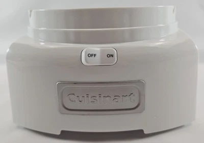 Heladera Cuisinart modelo ICE-21 base de motor solo blanca prístina Foto 1 de 4