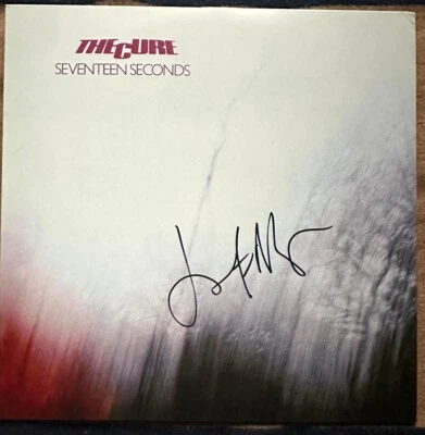 The Cure  Seventeen Seconds Vinyl Hand Signed by Lol Tolhurst Autographed - Image 1 of 4