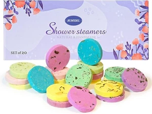 Shower Steamers Aromatherapy 6Pack Organic Shower Bath Bombs for Women Mom and M - Picture 1 of 5