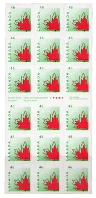 Canada - 1699a- Sheetlet of 18 - CV $65 - Image 1 of 2