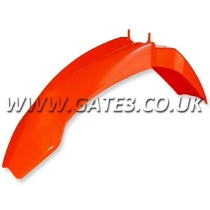 KTM 200 SX 2003-2004 Orange Polisport Plastic Front Fender Mudguard SX200 - Picture 1 of 1
