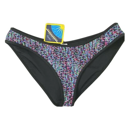 Bikini Fabletics Bajan Traje de Baño Parte Inferior Mujer Talla Pequeña Negro Multi Foto 1 de 4