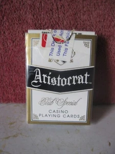 ARISTOCRAT CLUB SPECIAL TESAS STATION LAS VEGAS CASINO PLAYING CARDS USED - Picture 1 of 3