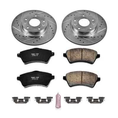 PowerStop Disc Brake Kit - Front - Fits Land Rover Freelander 2002-2005 Z23 Dail — 第 1/4 张图片